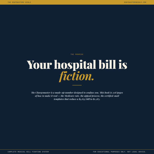 The Debtbusters Bible — the promise